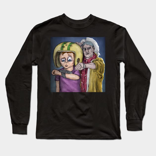 Back to the 80's Long Sleeve T-Shirt by matan kohn